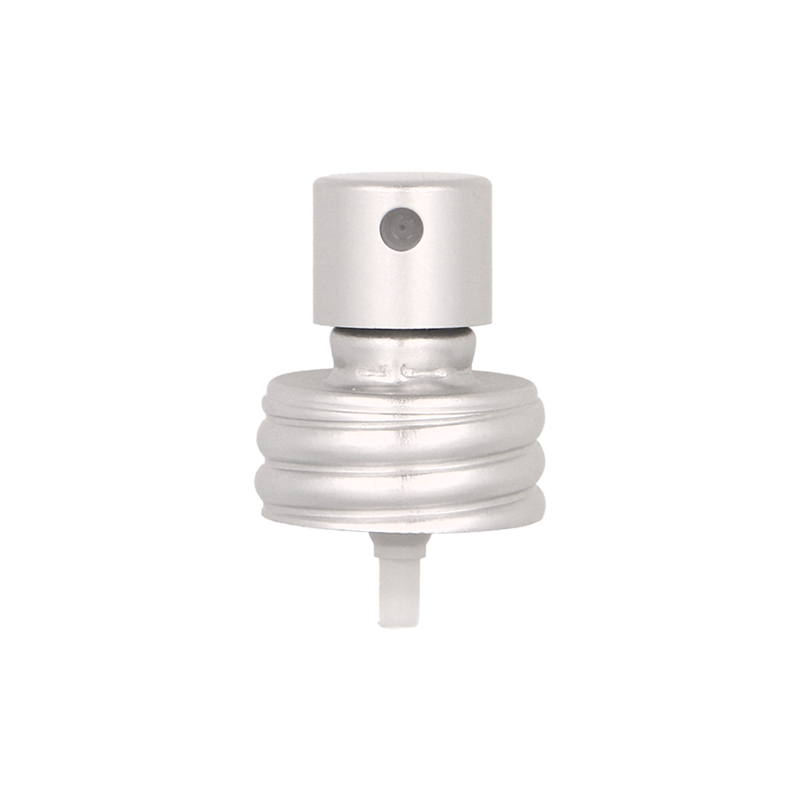 Threaded Matt Silver Silver Atomiser Pump