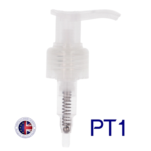 Smooth Wall Natural PT1 Lotion Pump Lock-Up