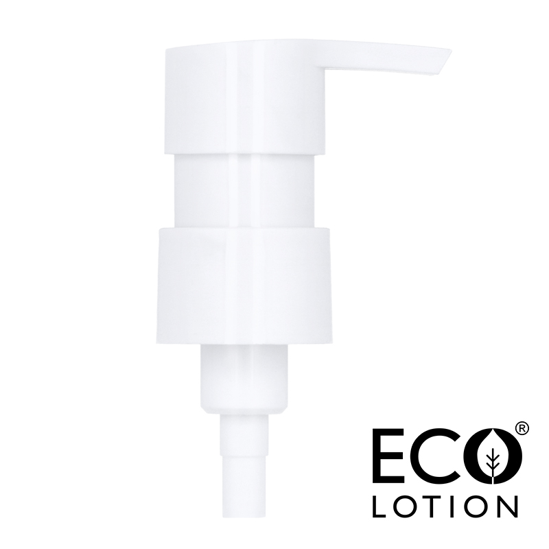 Smooth Wall White PP All Plastic Eco-Lotion pump