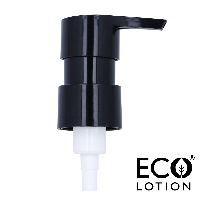 Smooth Wall Black All Plastic Eco-Lotion pump