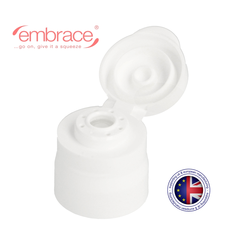 Snap On White PP Embrace Foamer Closure
