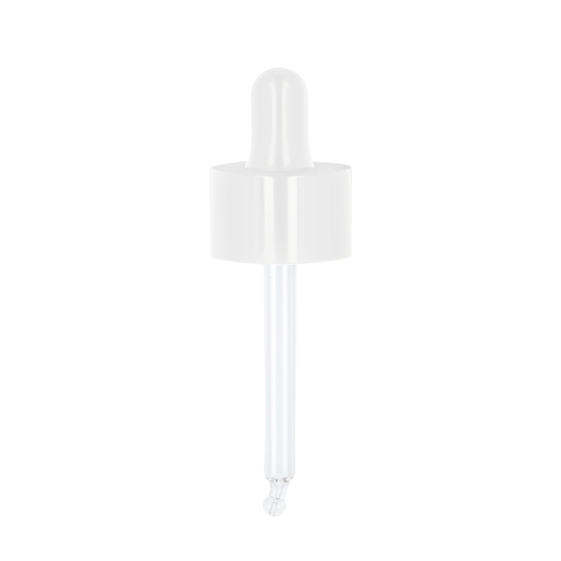 Smooth Wall Gloss White 29 Double Wall Pipette Dropper