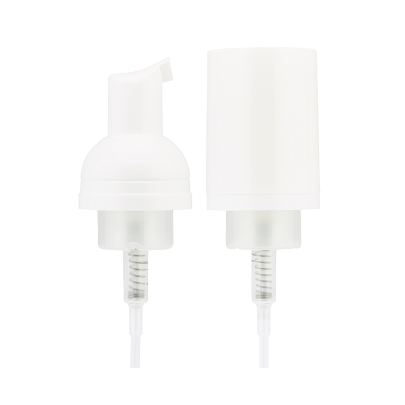 Smooth Wall White Cosma Foam Pump, white square-edge o/c 0.8ml