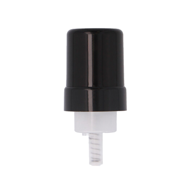 Smooth Wall Black Platinum Foam Pump, black overcap