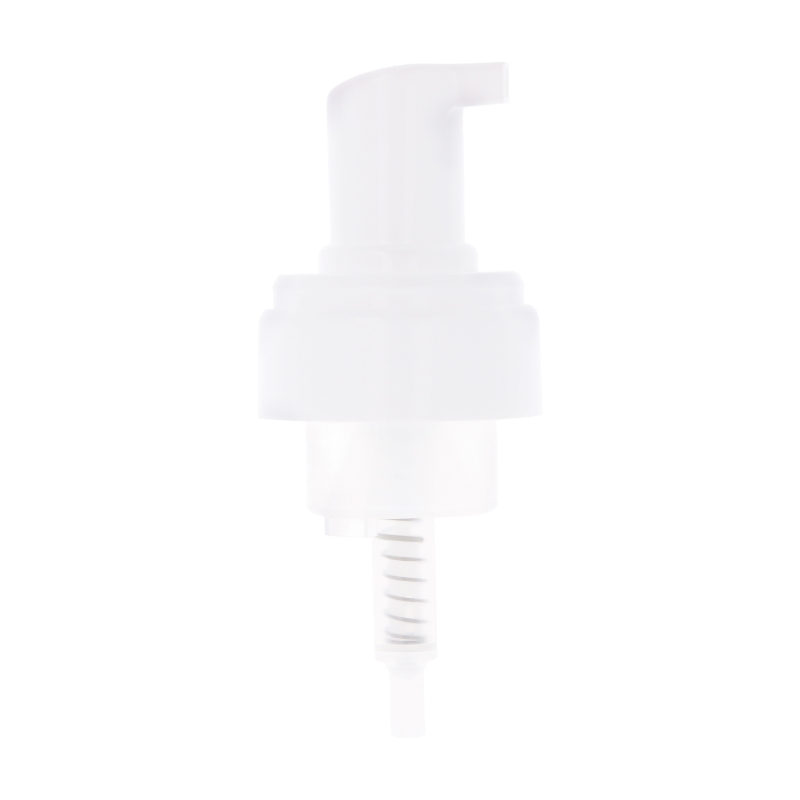 Smooth Wall White Platinum Foam Pump, white overcap