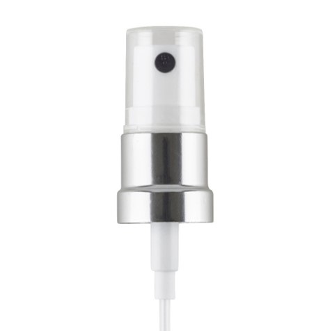 Smooth Wall Gloss Silver White Atomiser Pump