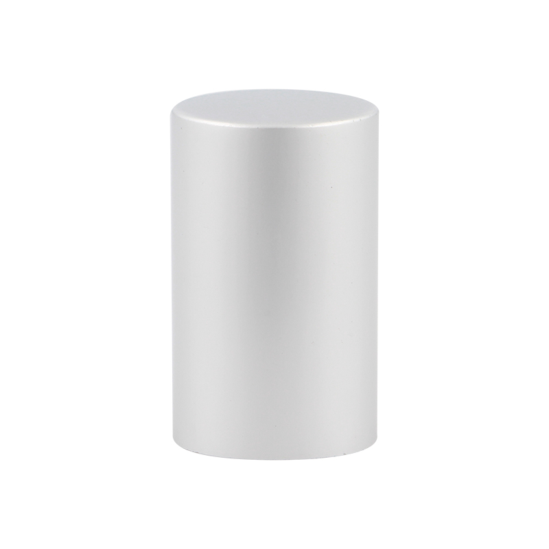 Smooth Wall Matt Silver Aluminium Aluminium Slip Cap for FEA20 Crimp Pump