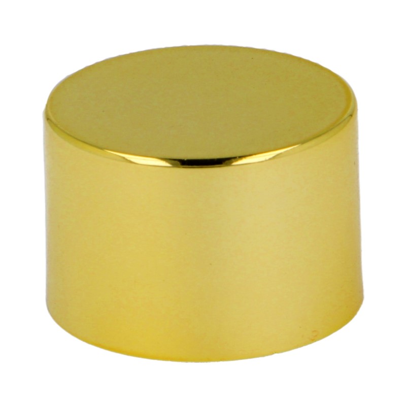 Smooth Wall Gloss Gold PP Metalized Closure