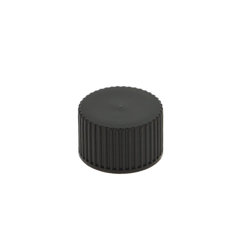 Ribbed Black PP NIR Screw Closure