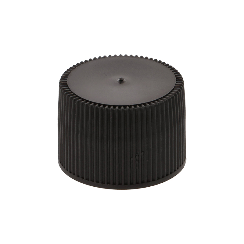 Ribbed Black PP Closure