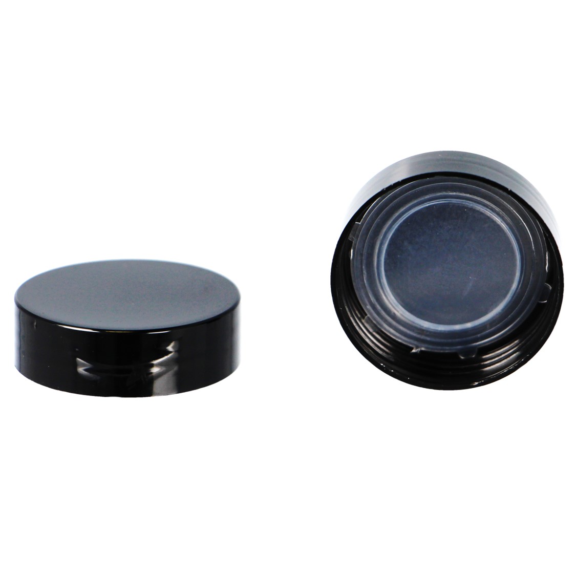 Smooth Wall Black PP Polycone Lined Closure