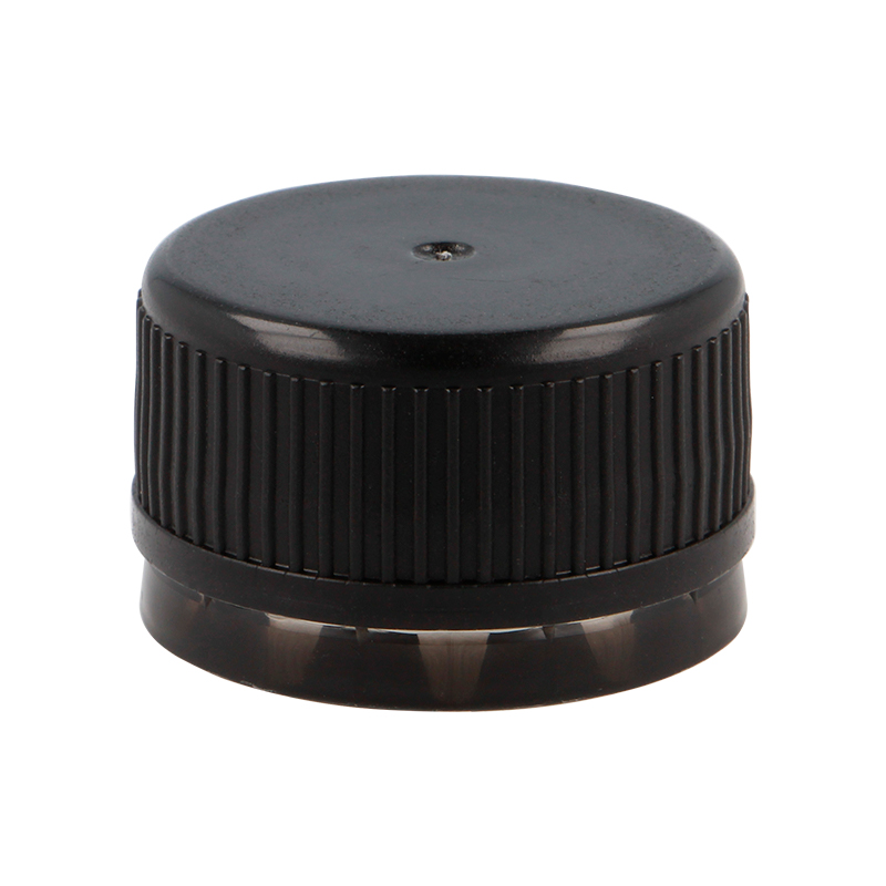 Ribbed Black PP Screw Closure EPE Wadded
