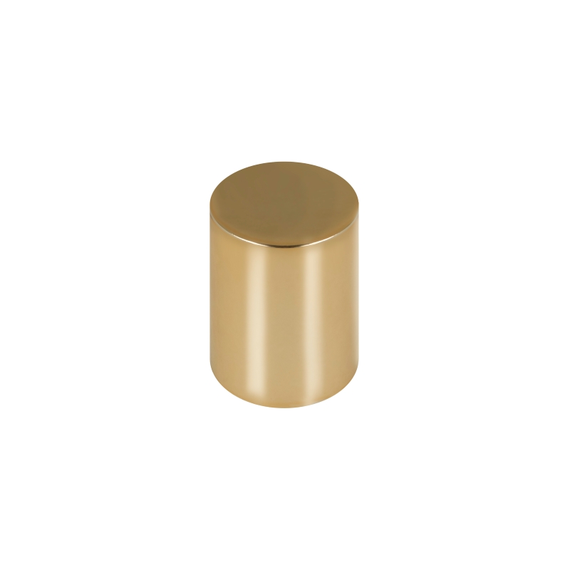 Smooth Wall Gloss Gold PP Metallised Overcap, 34mm