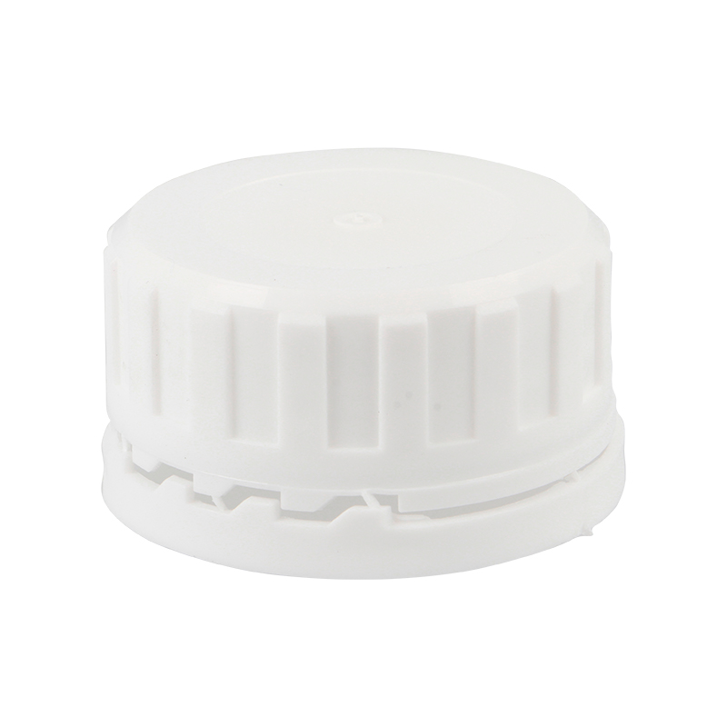 Ribbed White PP Tamper Evident Screw Closure Steran Wad