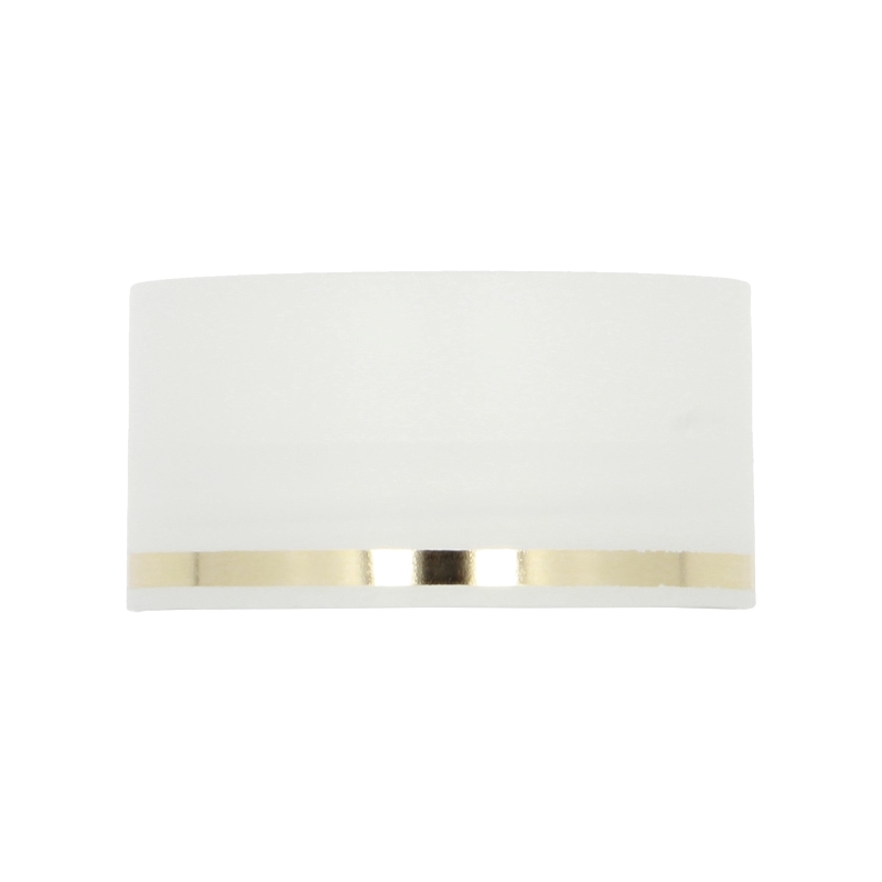 Smooth Wall Natural PP Matt Deep Closure - 3mm Gold Band