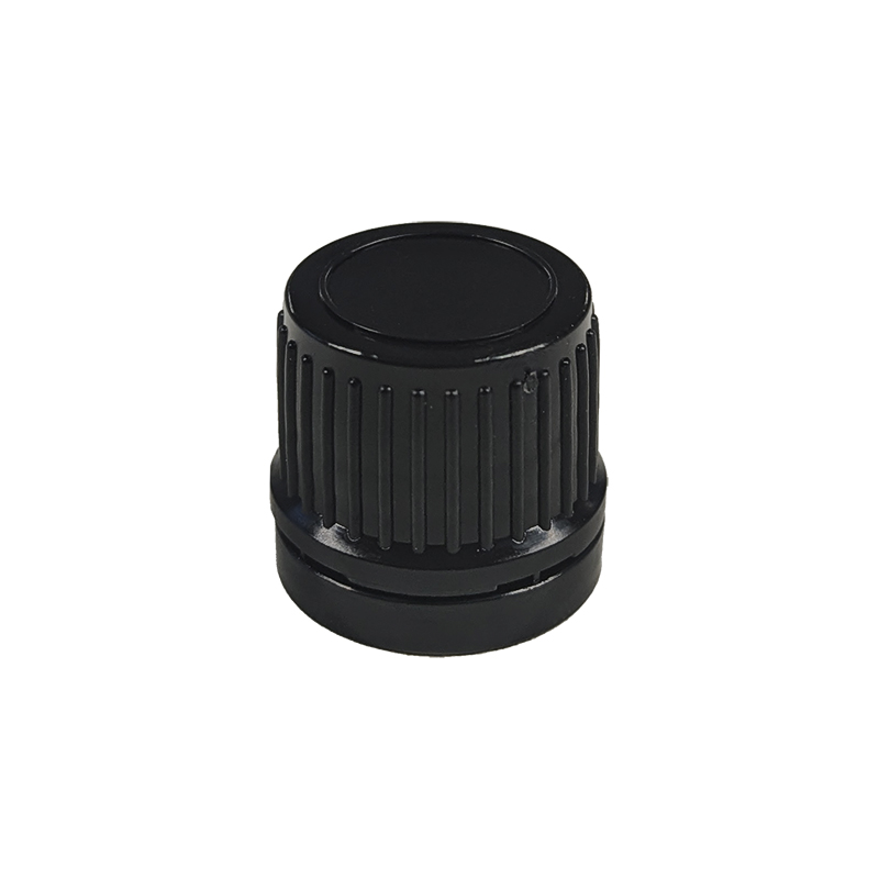 Ribbed Black HDPE Tamper Evident Closure Boreseal