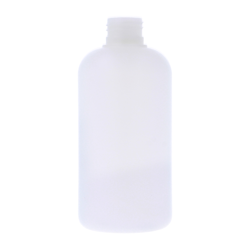 Natural HDPE Boston Round Bottle (PCR30)
