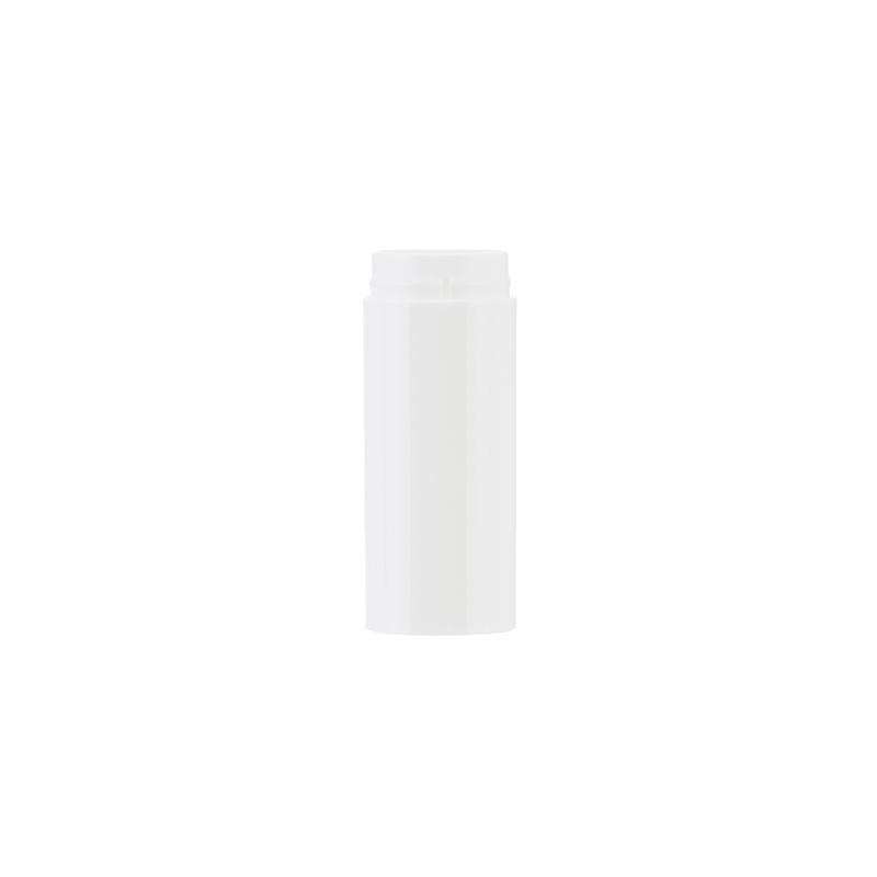 White Round PP Breeze Airless Bottle Assembly