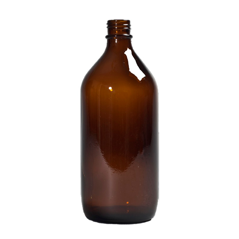 Amber Glass Winchester Bottle
