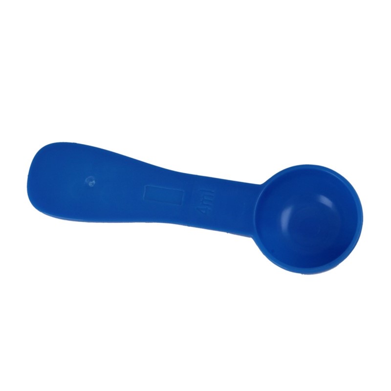 Blue PP Round Short-handle Scoop