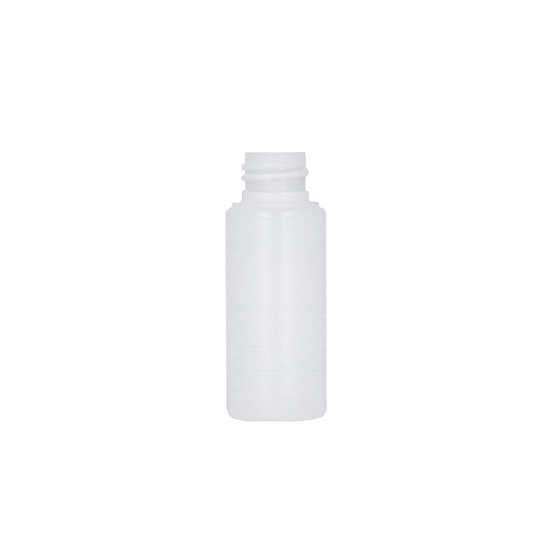 Natural HDPE Cylindrical Round Bottle
