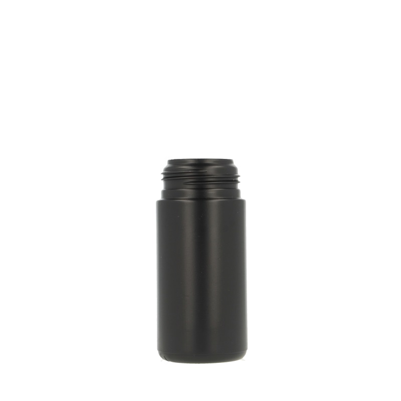 Black HDPE Foamer Pump Cylindrical Bottle (PCR100)