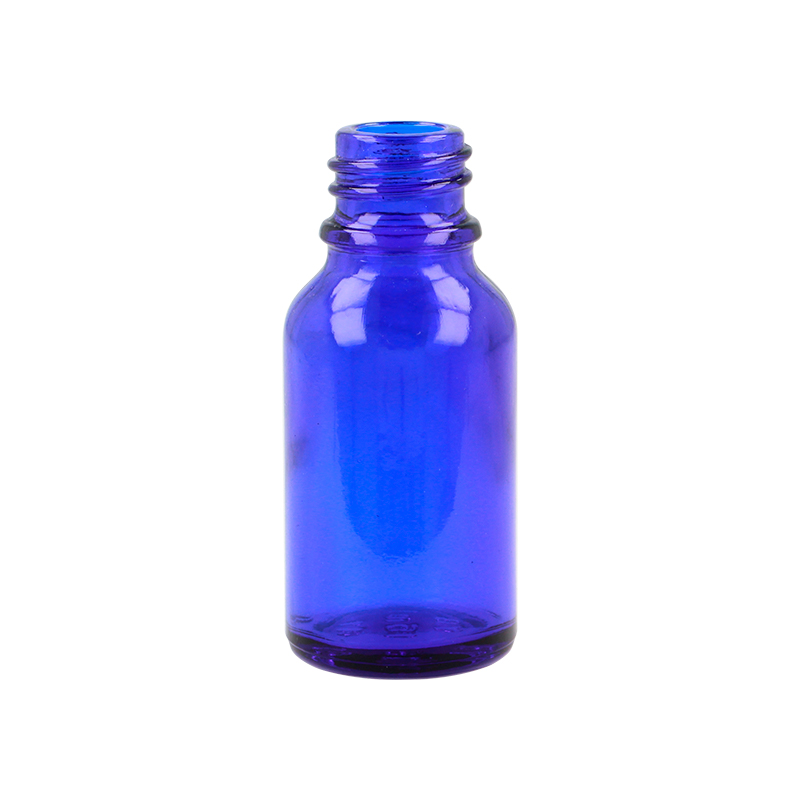 Blue Glass Echo Dropper Bottle V2