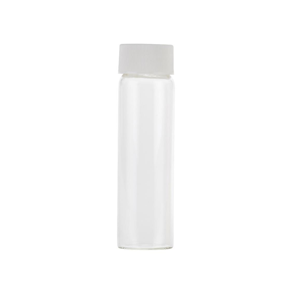 Clear Glass Environmental Sampling Vial with Septa Seal & Hole Cap