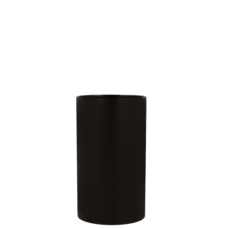 Matt Black PP Round All Plastic Evoke Airless Bottle Assembly