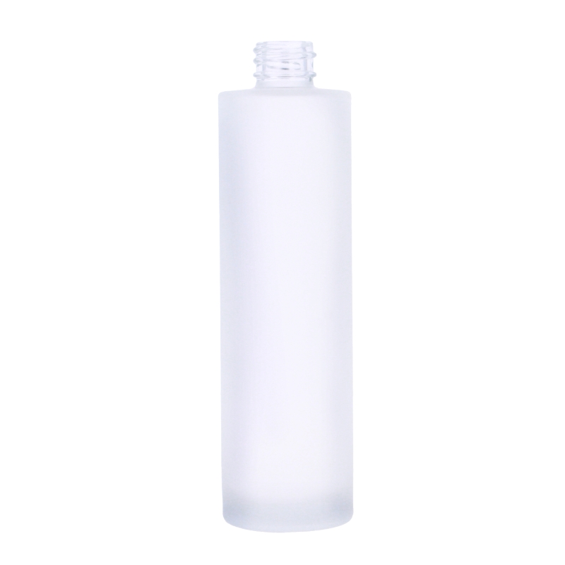 Frosted Glass Mallaig Premium Cylindrical Bottle