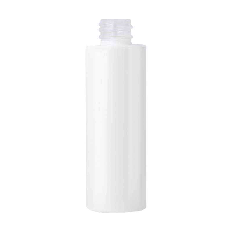 Gloss White Glass Mallaig Premium Cylindrical Bottle, Sprayed