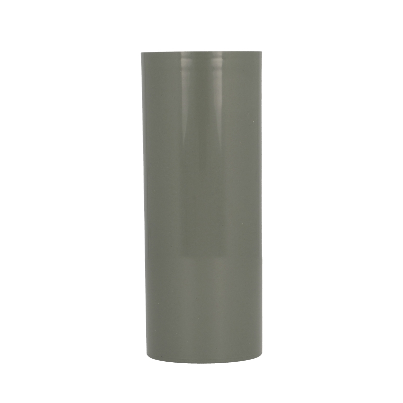 Grey PP Round Mystique Airless Bottle Assembly (PCR80)