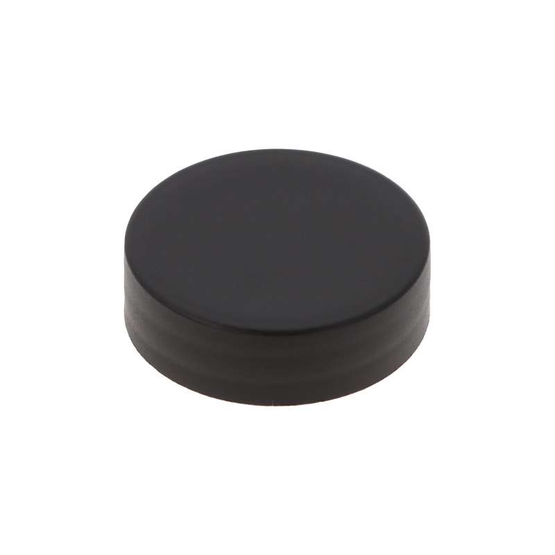 Smooth Wall Matt Black PP Recycled Polyprop Closure (PCR)