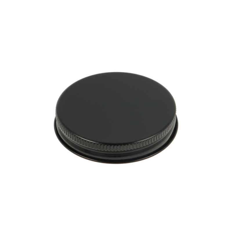 Threaded Black Aluminium Closure