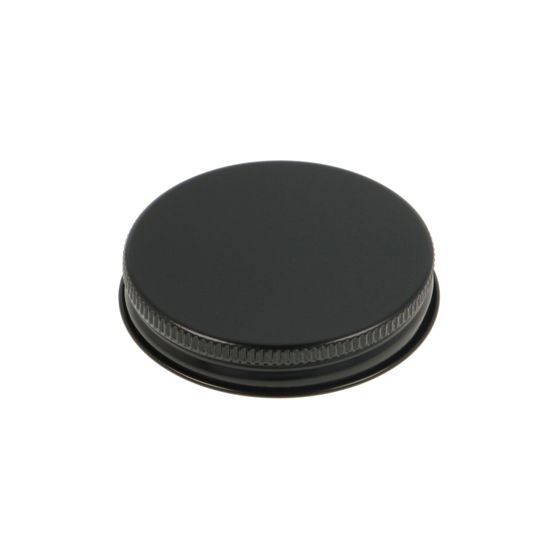 Threaded Black Aluminium Closure