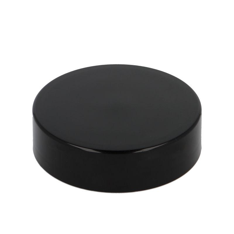 Smooth Wall Black PP Extra Deep Closure