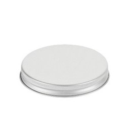 Threaded Silver Aluminium Closure
