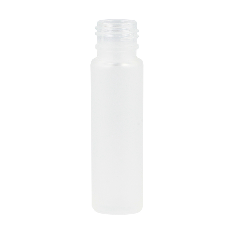 Frosted Glass Rollette Bottle, Sprayed