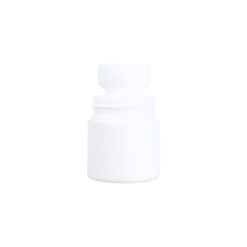 White HDPE Rollerball Bottle - takes 36ROPW and 36ROBN