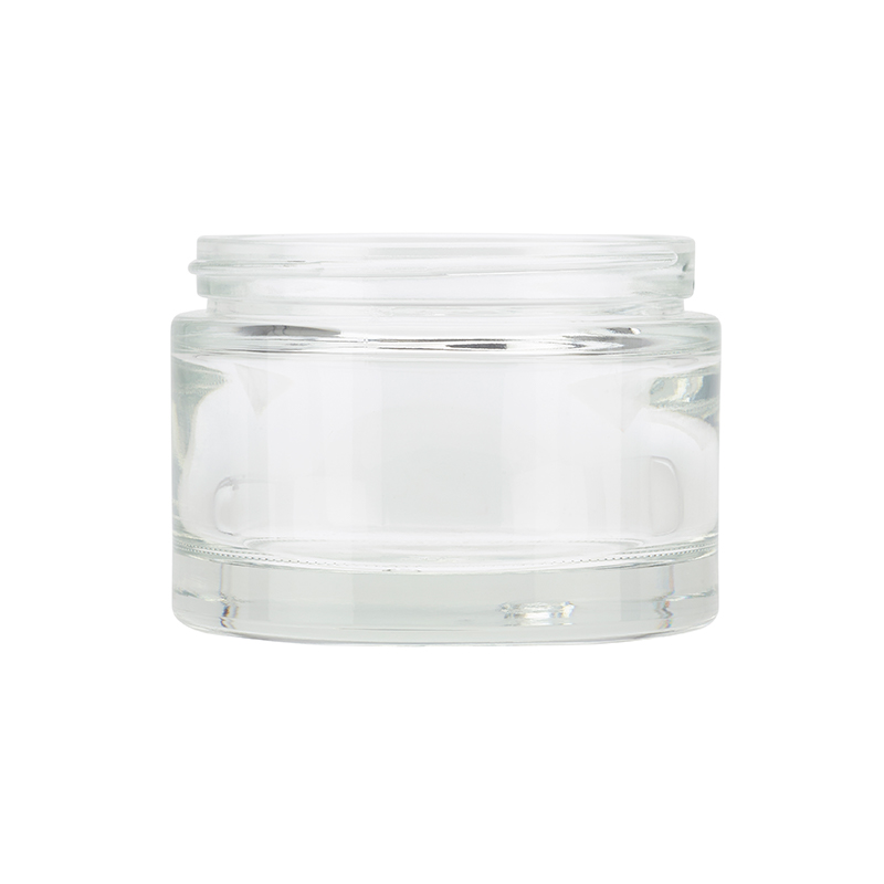 Clear Glass Round Richmond Jar