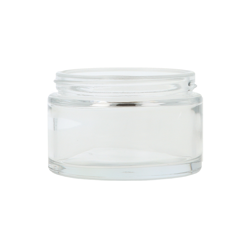 Clear Glass Round Richmond Jar