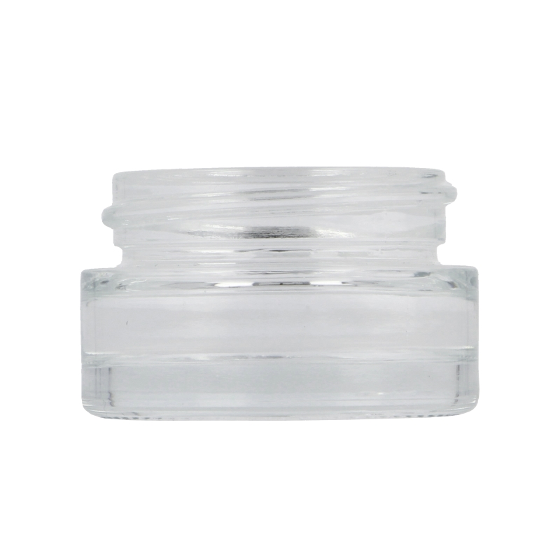 Clear Glass Round Richmond Jar