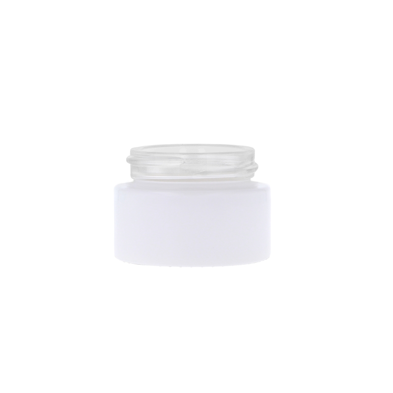 Matt White Glass Round Richmond Jar