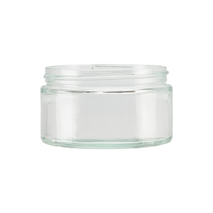 Clear Glass Round Richmond Jar