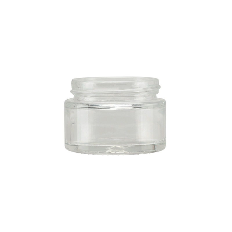 Clear Glass Round Richmond Jar