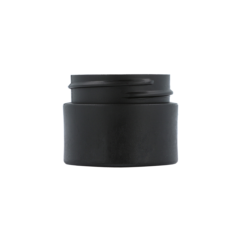 Matt Black PP Round Stanton Jar