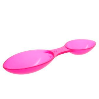 Rose PP Double Dose Spoon, PMS 239