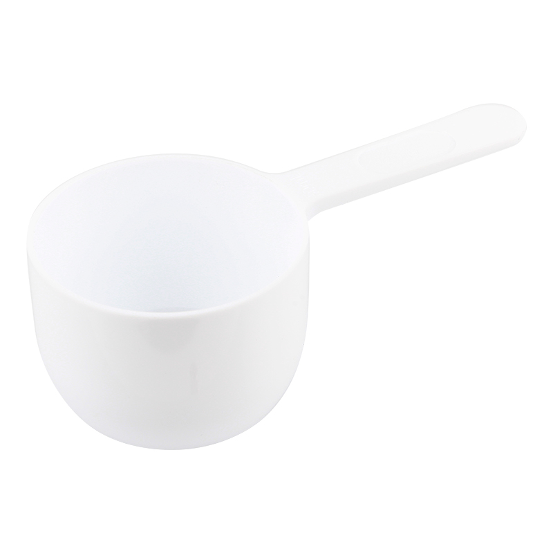 White PS Short Handle PS Scoop