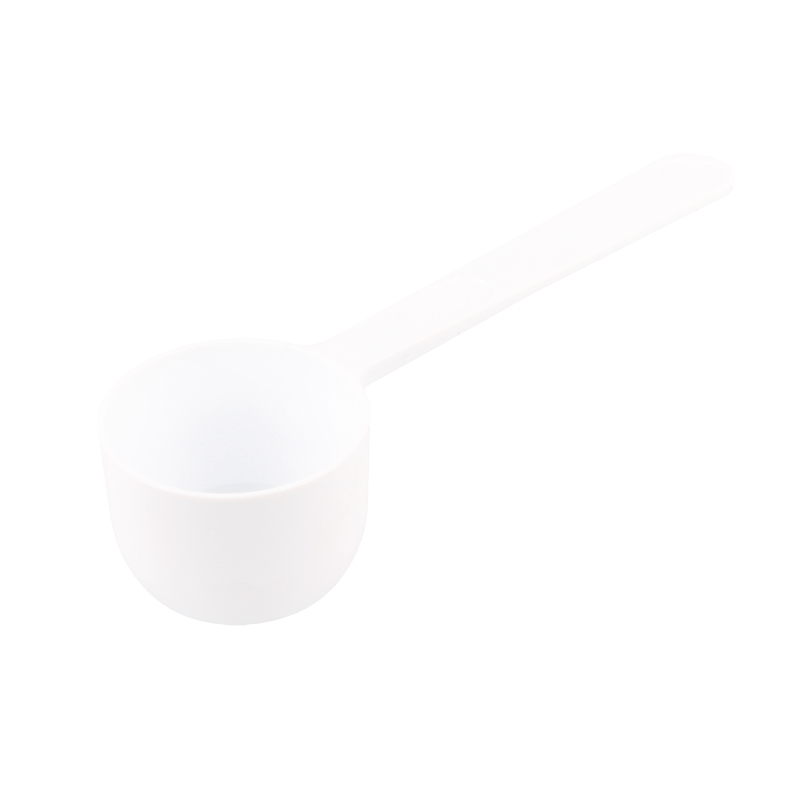 White PS Long Handle PS Scoop