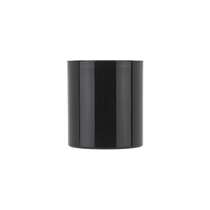 Black PP Round Shadow Airless Bottle Assembly